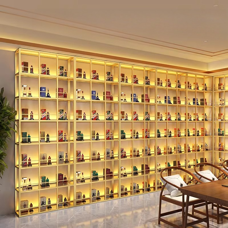 Home Bar Shelves - Storage Shelf Bar Cabinet Organization Restaurant