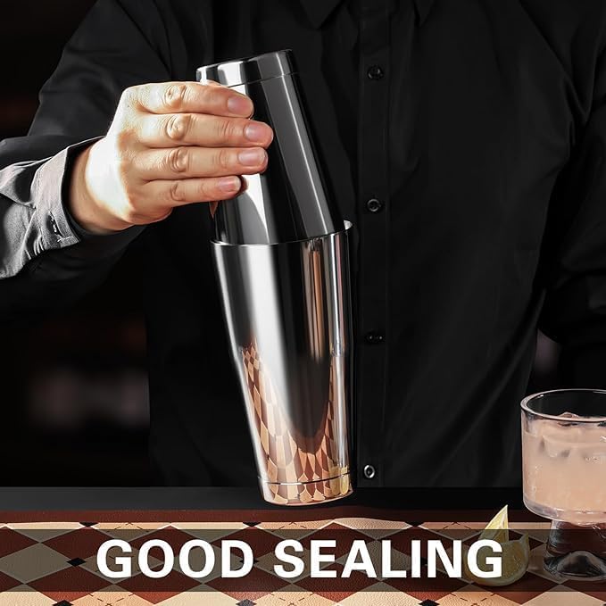 Boston Cocktail Shaker Set 18  - مراجعة Boston Shaker Set وسعره