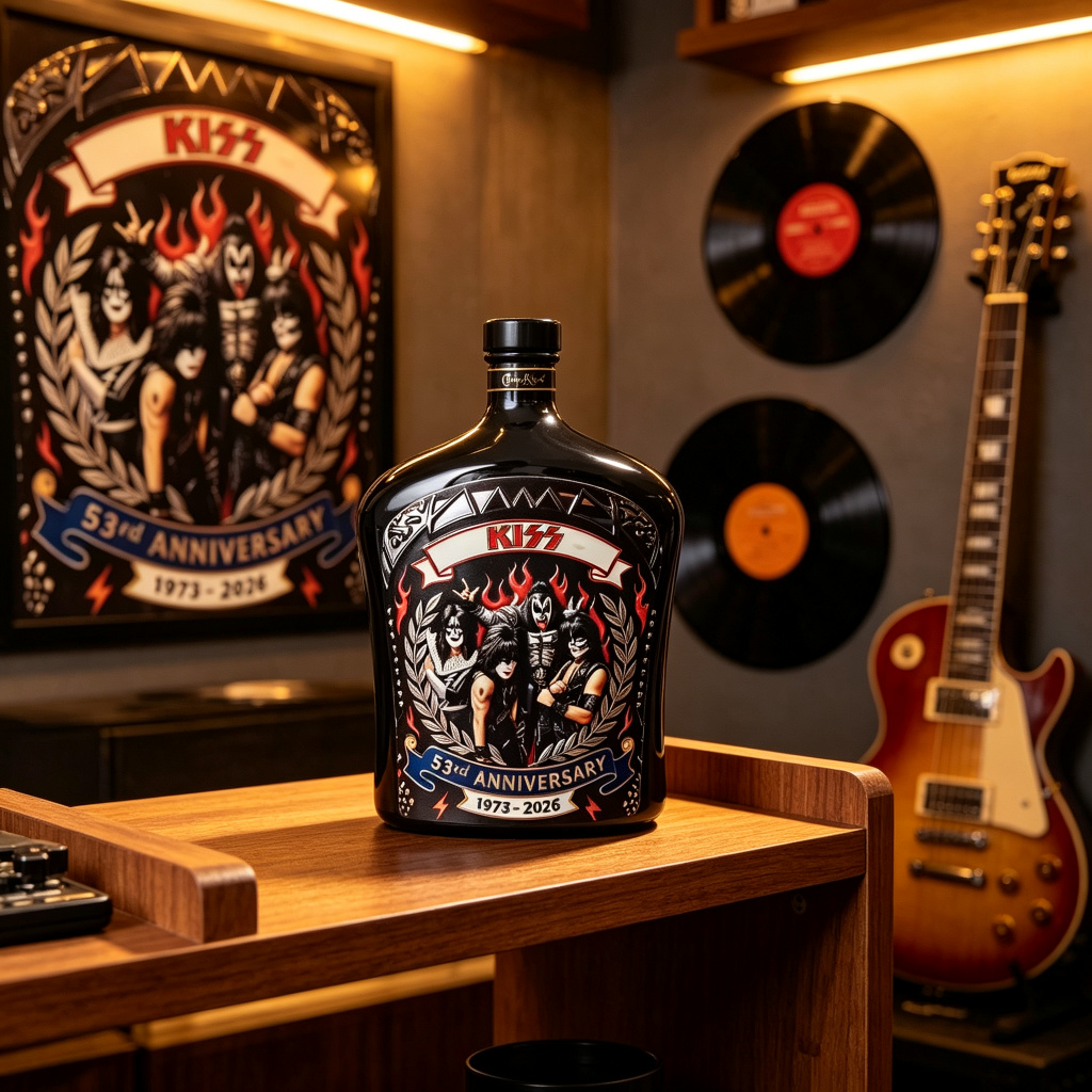 1973-2026 KISS Heavy Metal Roc - مراجعة Home Bar And Counter وسعره