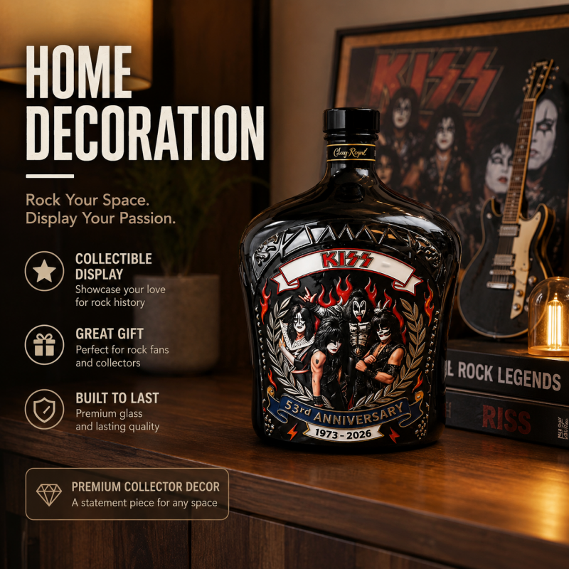 1973-2026 KISS Heavy Metal Roc - مراجعة Home Bar And Counter وسعره