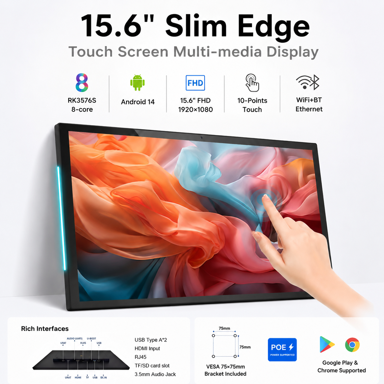 15 Inch 16:10 Wall Mount Andro - مراجعة Home Bar Android وسعره