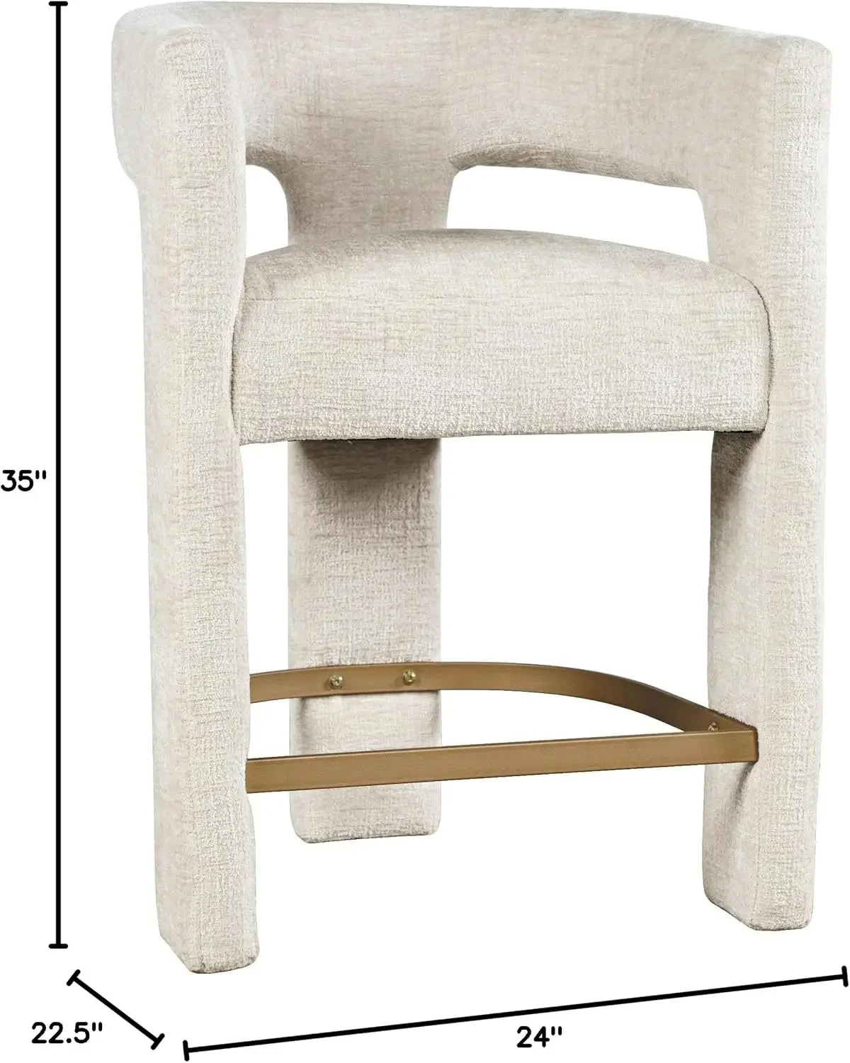 Jofran Upholstered Counter Sto - مراجعة Home Bar Seating وسعره