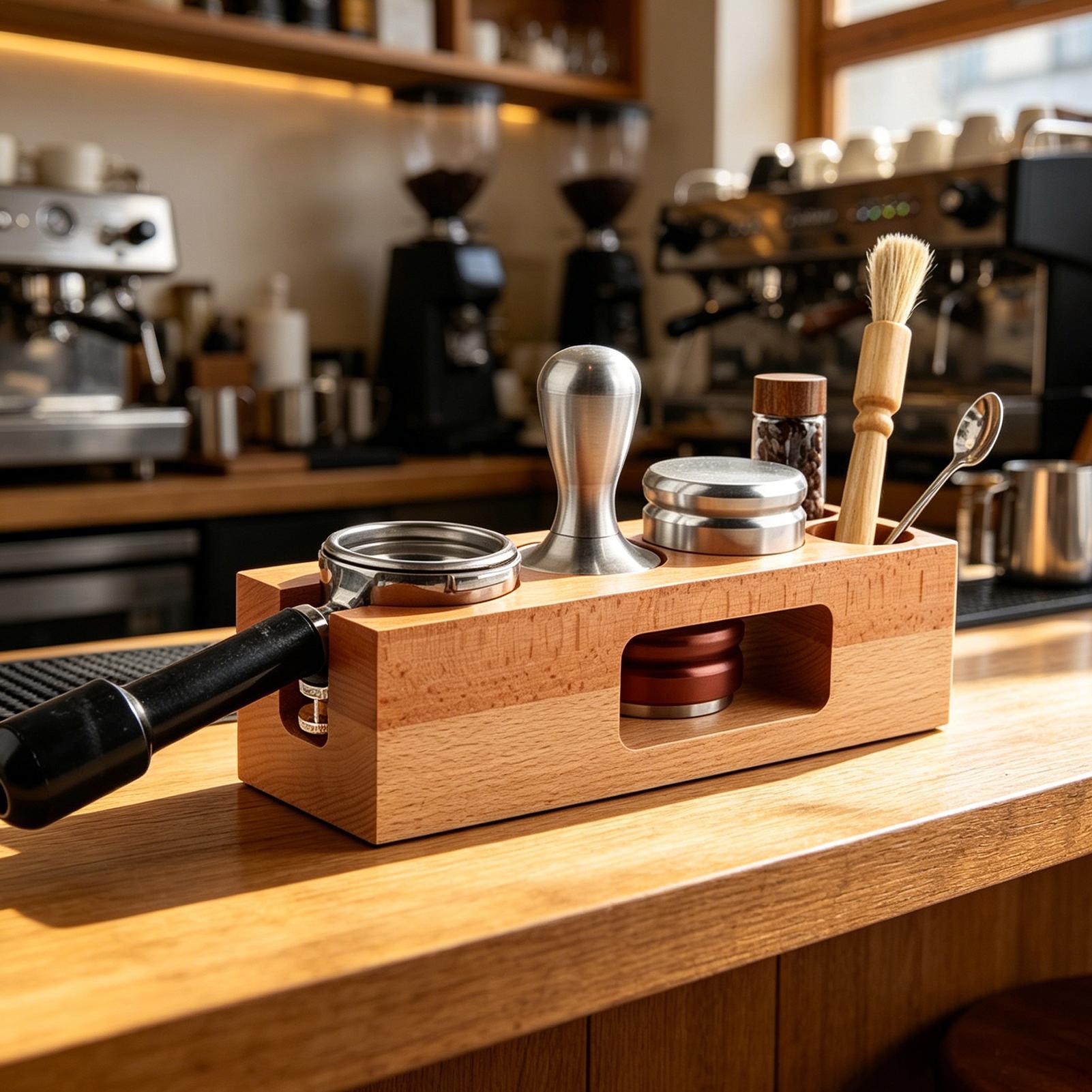 Espresso Tamping Station 58mm  - مراجعة Home Bar And Counter وسعره