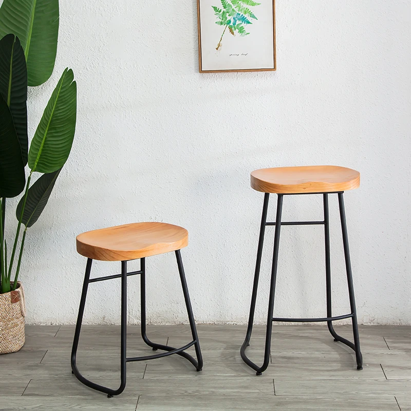 Simple Modern Iron Bar Chairs, - مراجعة Home Bar Seating وسعره