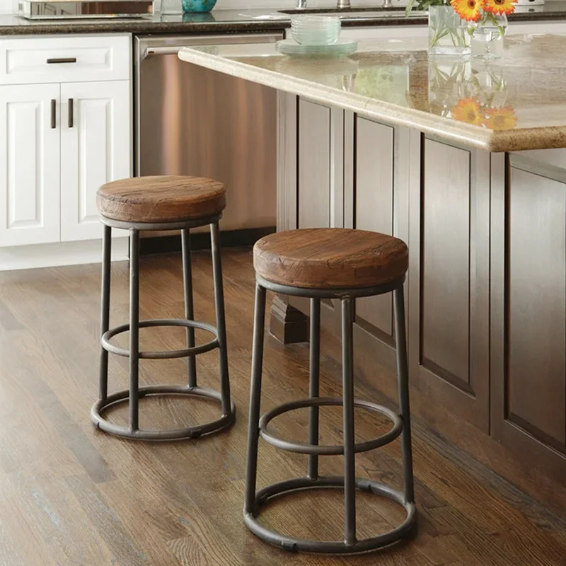 American Retro Iron High Foote - مراجعة Home Bar Seating وسعره