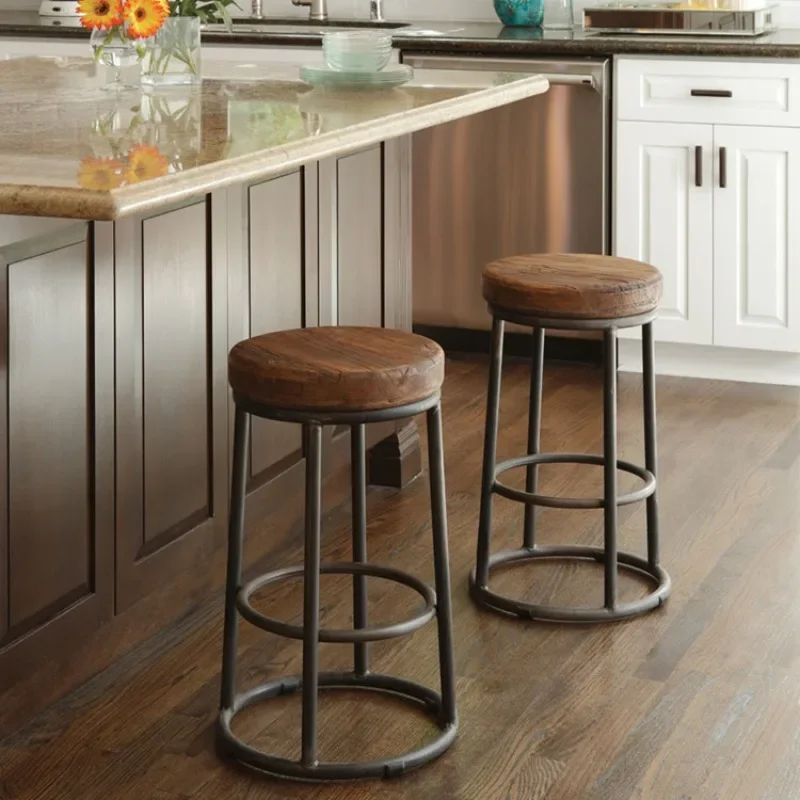 American Retro Iron High Foote - مراجعة Home Bar Seating وسعره