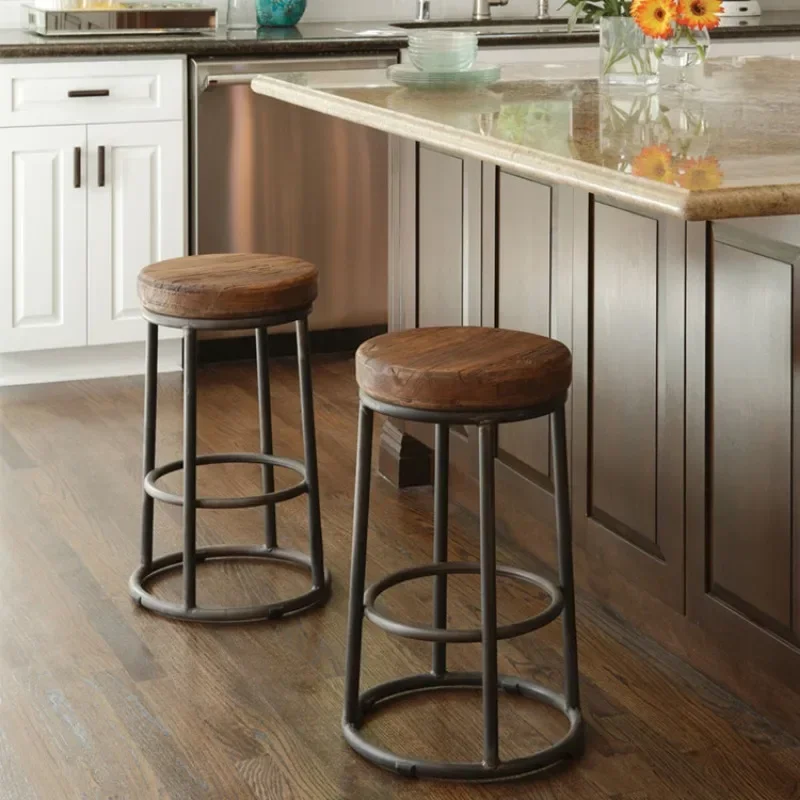 American Retro Iron High Foote - مراجعة Home Bar Seating وسعره