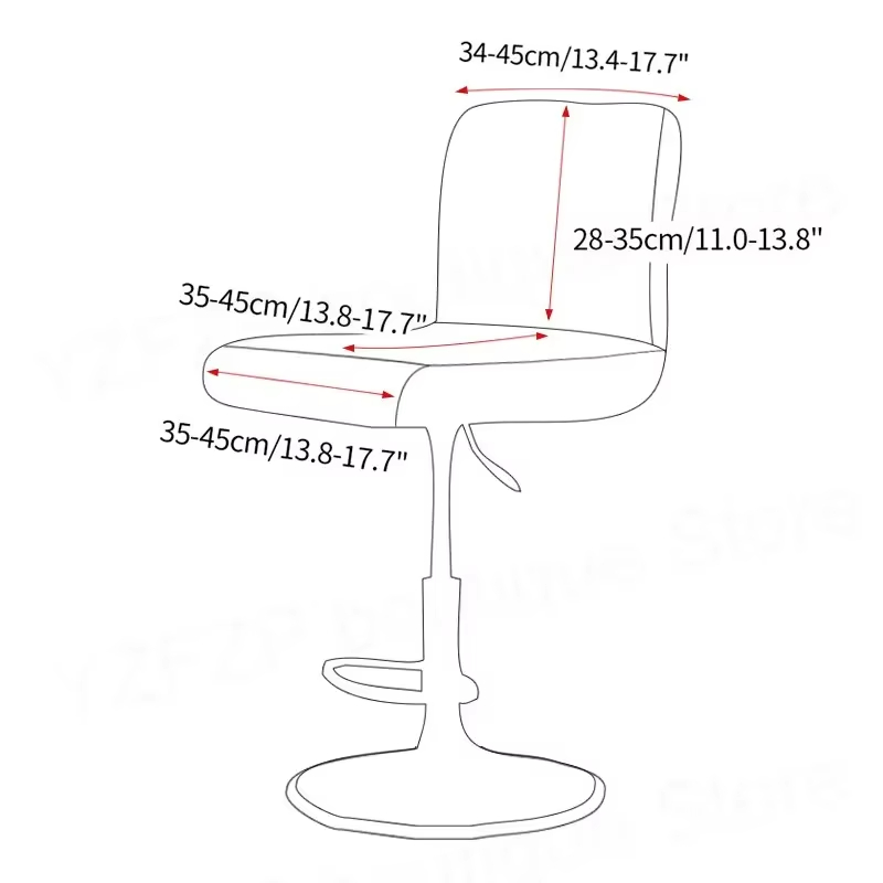 Jacquard Bar Stool Chair Cover - مراجعة Home Bar Seating وسعره
