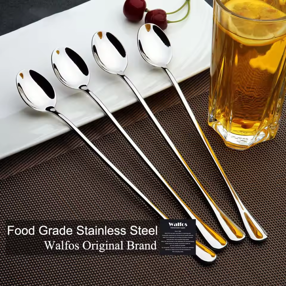6pcs Milkshake Spoons Ice Tea  - مراجعة Ice Pick Pick وسعره
