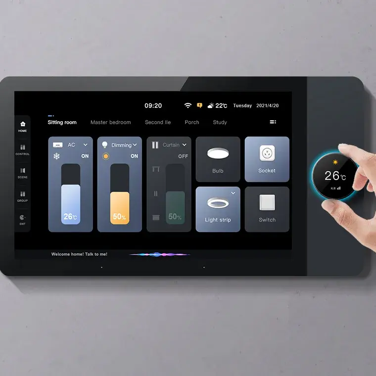 Smart Home Gateway WiFi 6 Inch - مراجعة Home Bar Android وسعره