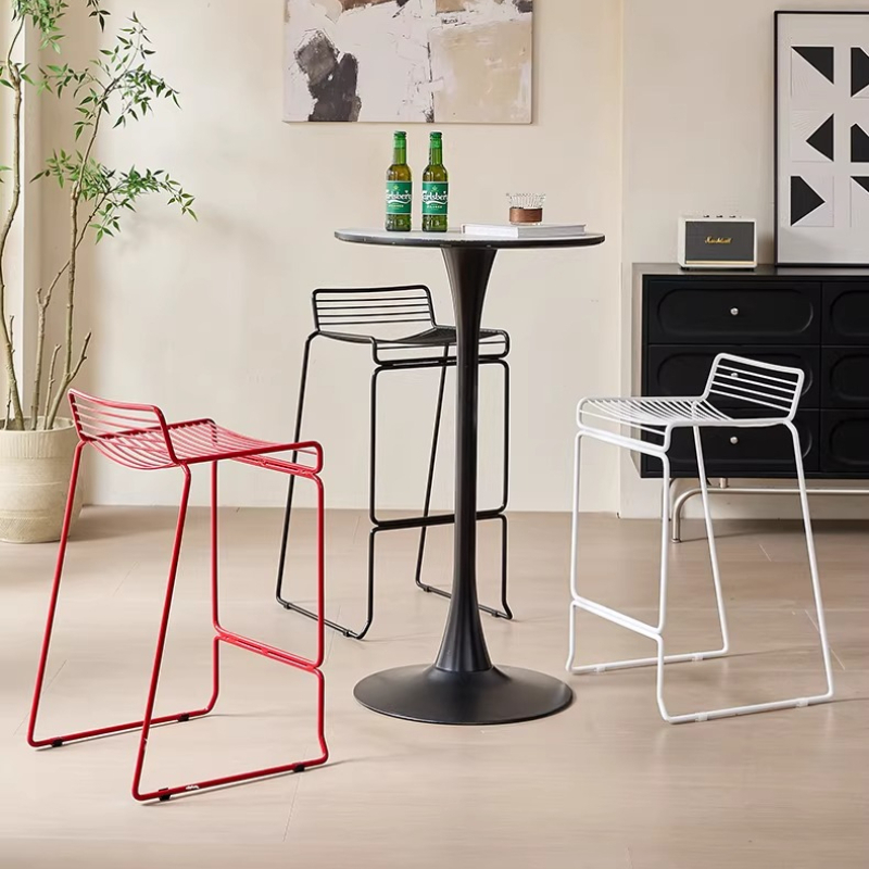 Nordic Minimalist Bar Stool Mo - مراجعة Home Bar Seating وسعره