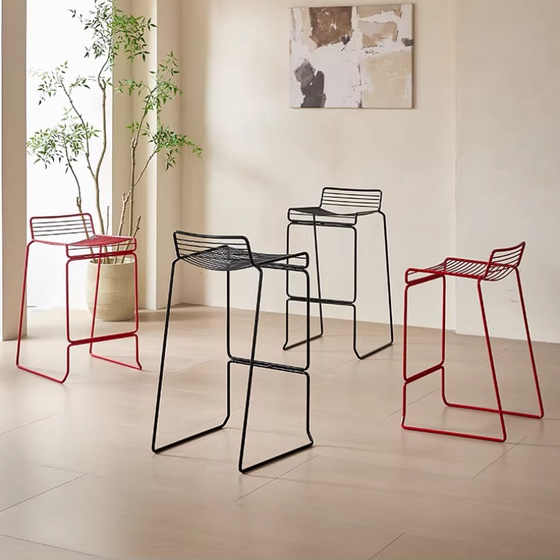 Nordic Minimalist Bar Stool Mo - مراجعة Home Bar Seating وسعره