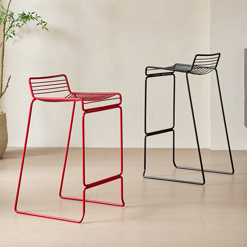 Nordic Minimalist Bar Stool Mo - مراجعة Home Bar Seating وسعره