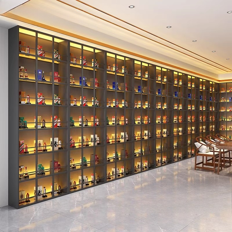 Storage Shelf Bar Cabinet Orga - مراجعة Home Bar Shelves وسعره