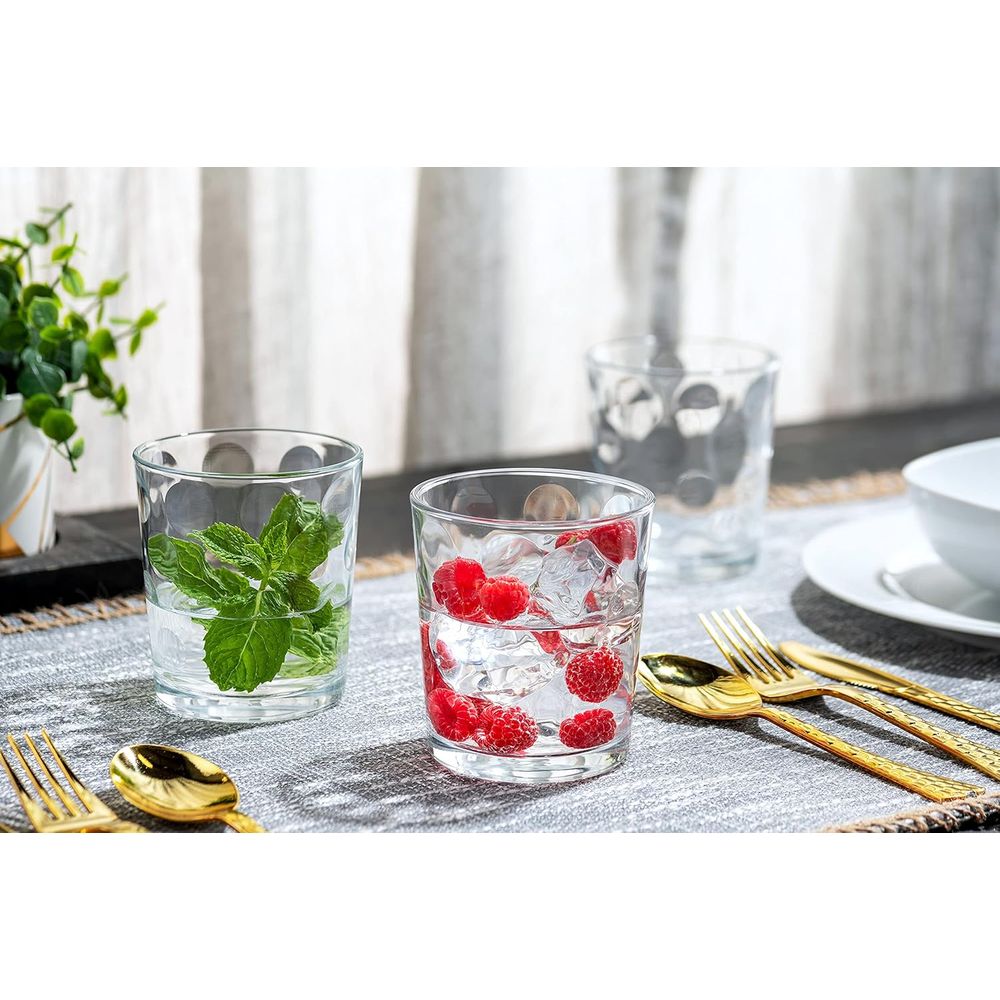 12-Piece Elegant Stackable Gla - مراجعة Highball Glass Set وسعره