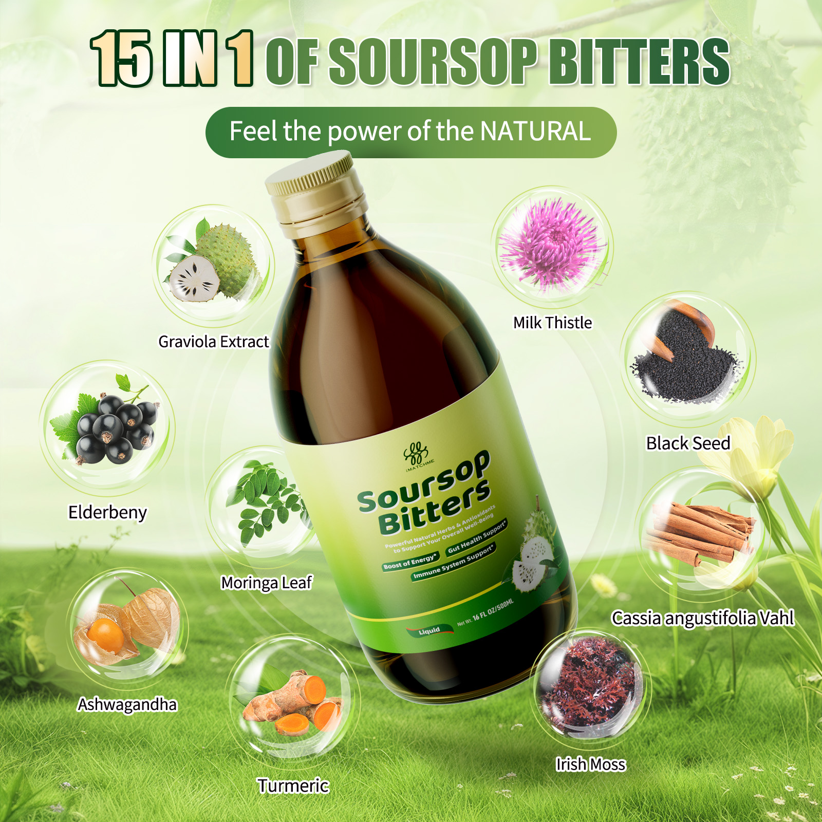 Soursop Bitters - Natural Orga - مراجعة Bitters Bottle Set وسعره