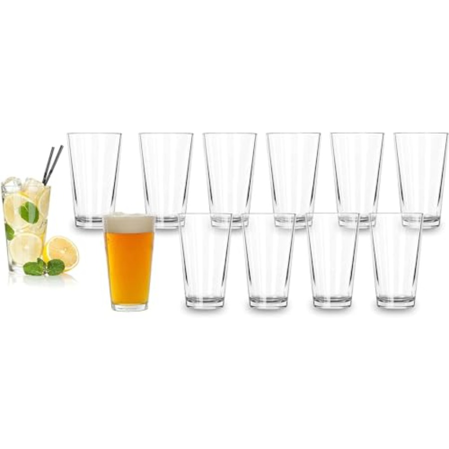 Bulk Classic Premium Beer Pint - مراجعة Highball Glass Set وسعره