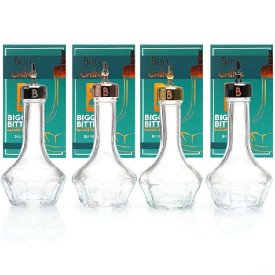 Bitters Bottle 90ml Glass Dash - مراجعة Bitters Bottle Set وسعره
