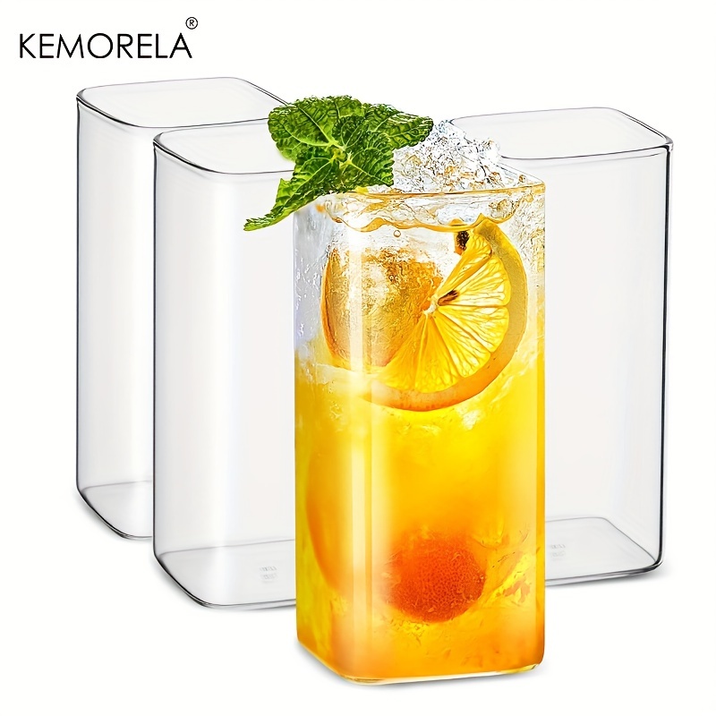 4pcs Drinking Glasses Cups 15o - مراجعة Highball Glass Set وسعره
