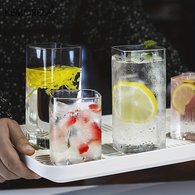 4pcs Drinking Glasses Cups 15o - مراجعة Highball Glass Set وسعره