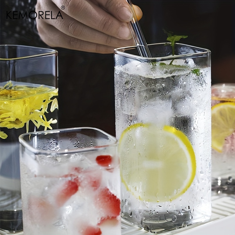 4pcs Drinking Glasses Cups 15o - مراجعة Highball Glass Set وسعره
