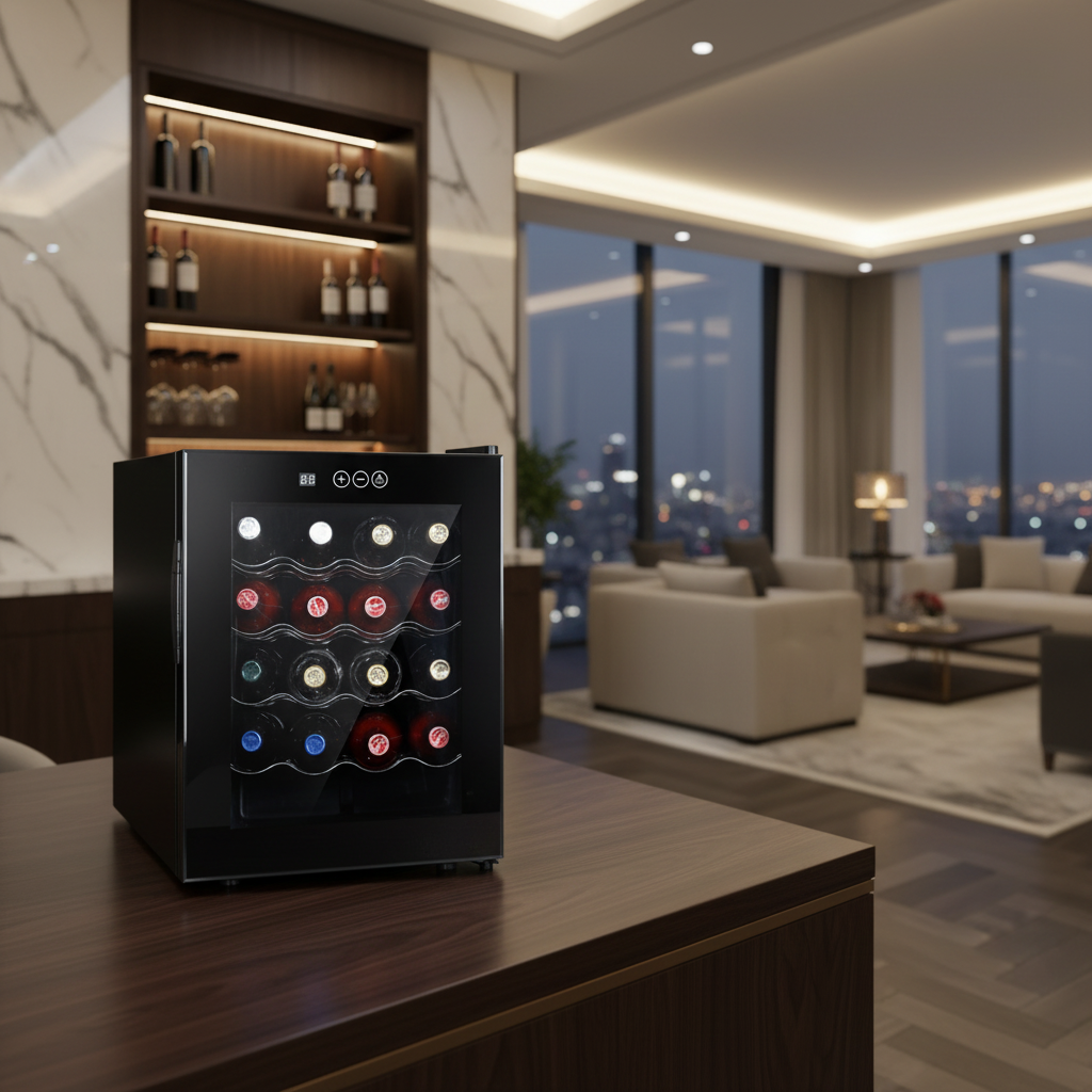 20 Bottles Cooler Refrigeratio - مراجعة Home Bar And Cabinet وسعره