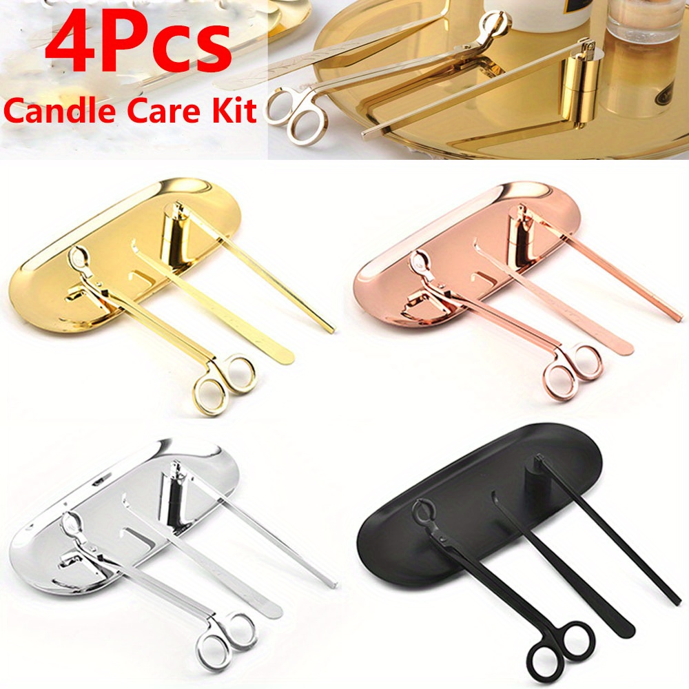 4pcs/set Luxury Candle Care Ki - مراجعة Home Barbershop وسعره