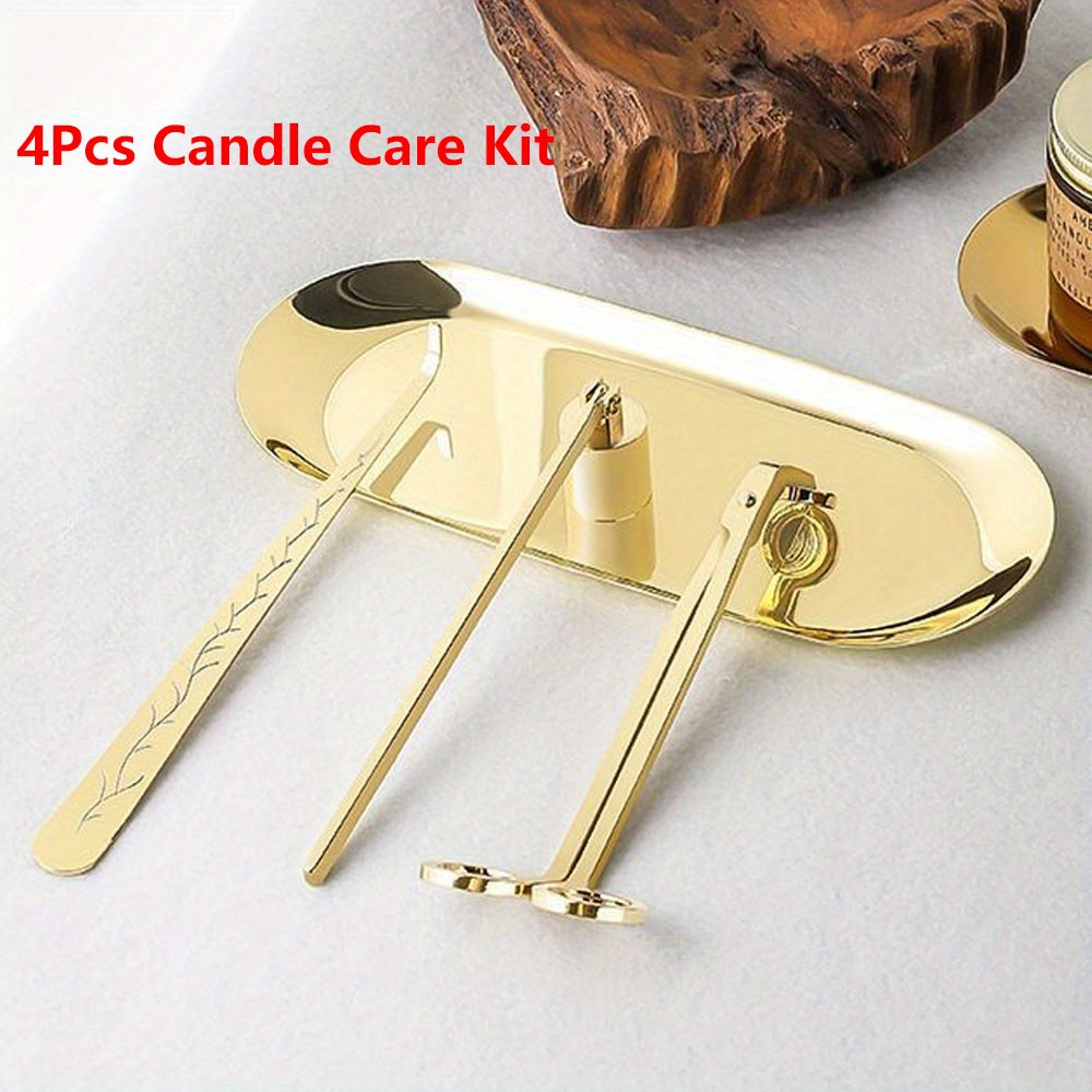 4pcs/set Luxury Candle Care Ki - مراجعة Home Barbershop وسعره