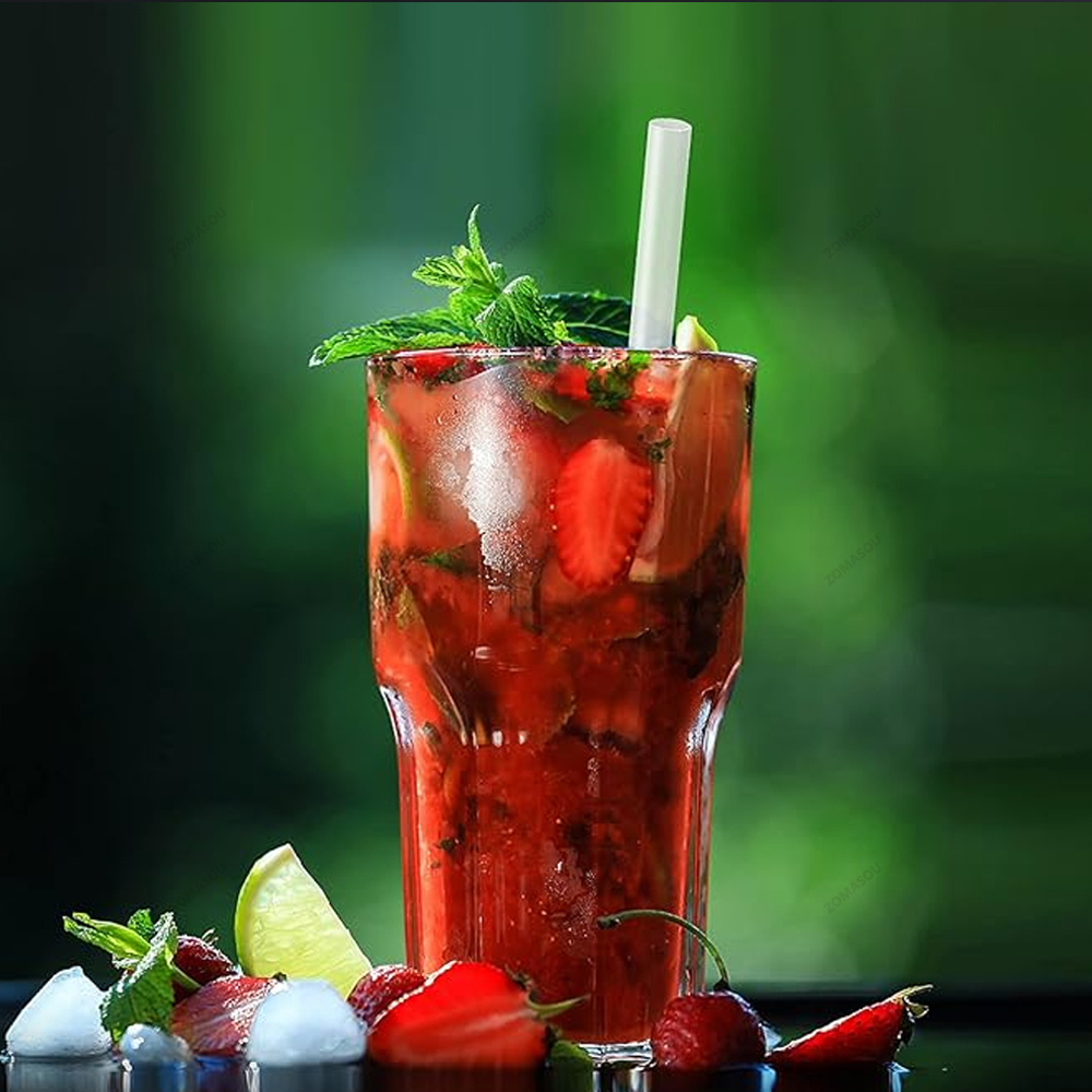 100-600Pc White Jumbo Smoothie - مراجعة Home Bar Setup وسعره