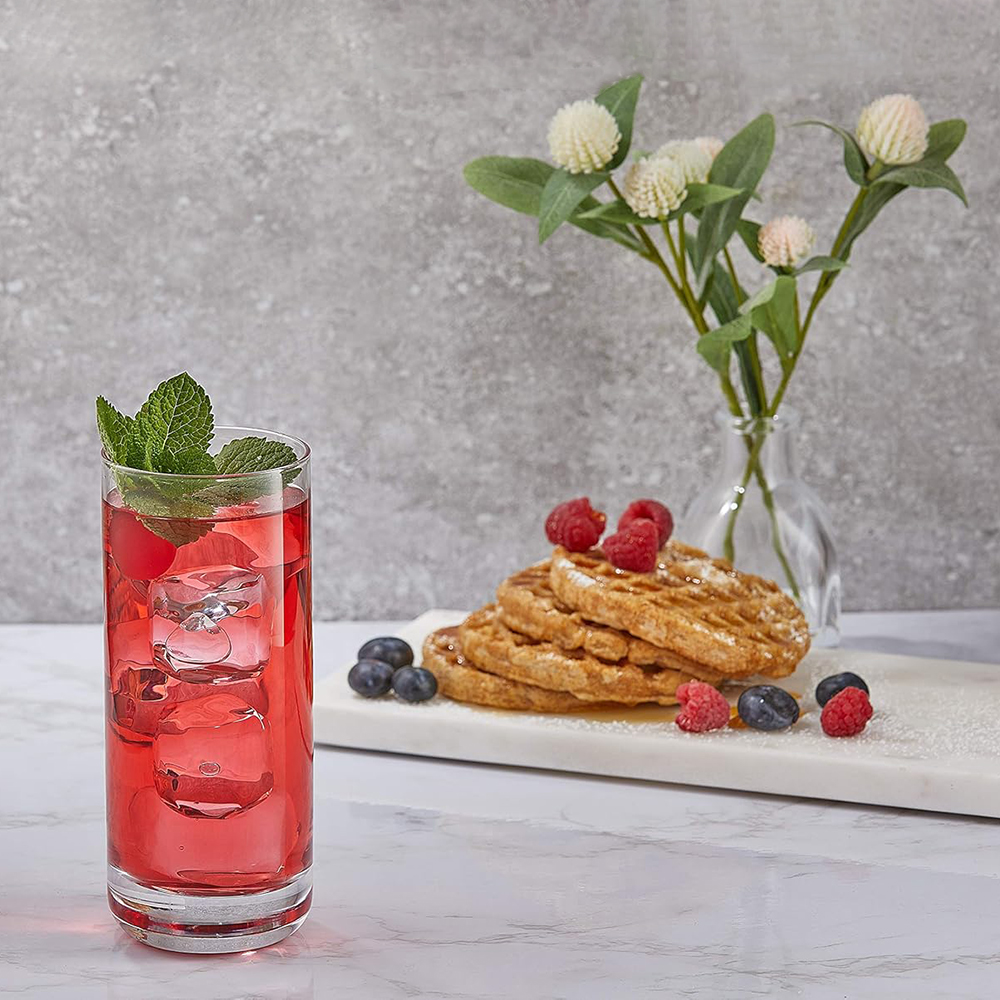 Lead-Free Crystal Drinking Gla - مراجعة Highball Glass Set وسعره