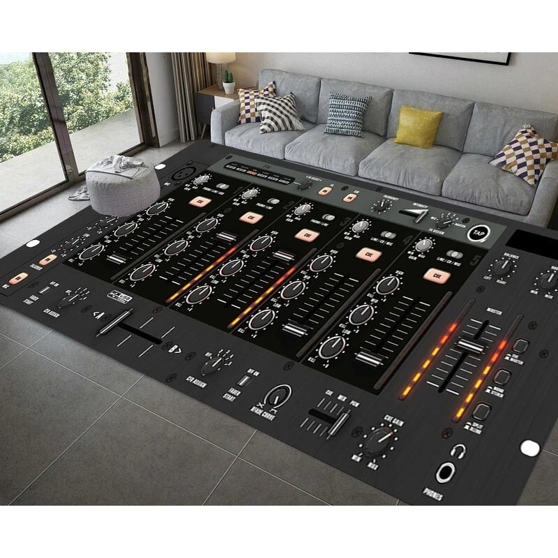 3D DJ Music Screen Keyboard Ar - مراجعة Home Bar Seating وسعره