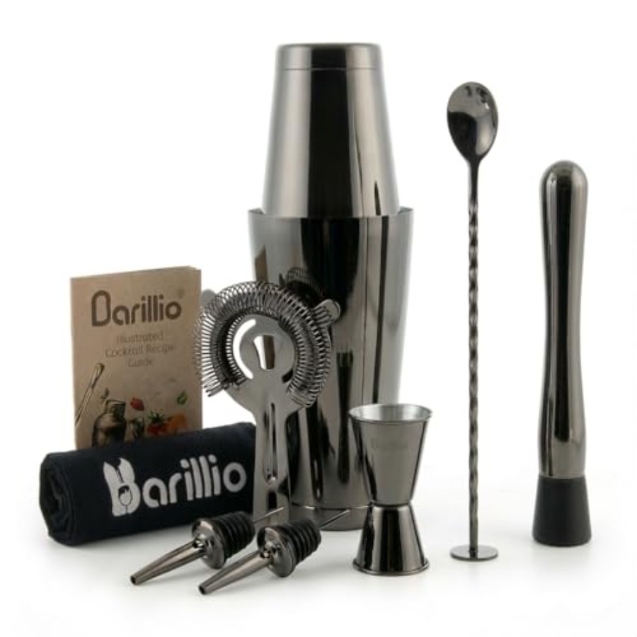 Boston Shaker Set - Stainl-Ste - مراجعة Boston Shaker Set وسعره