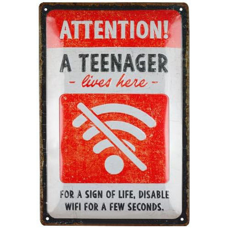 Metal Tin Signs Warning No Smo - مراجعة Home Bar Cafe وسعره