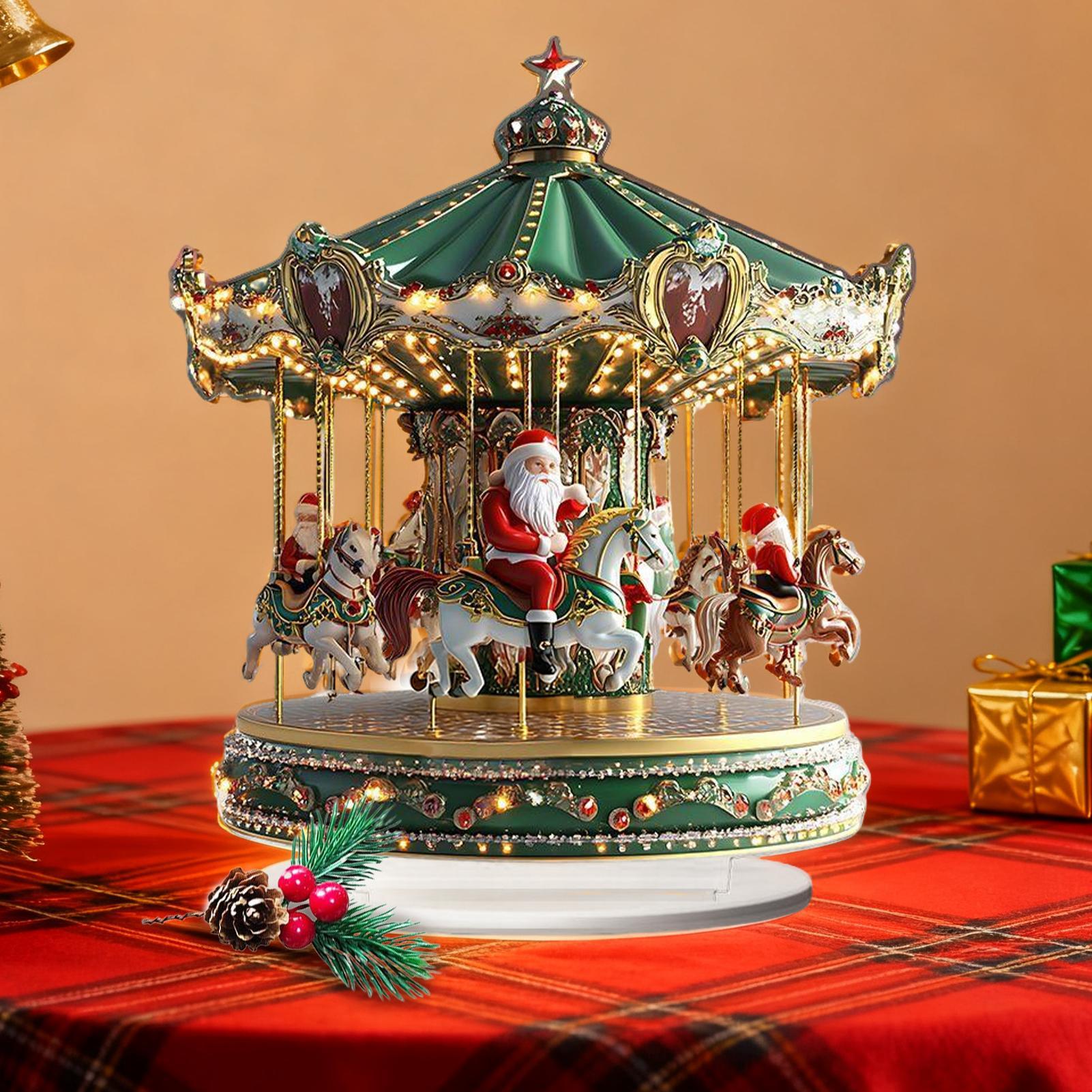 Christmas Carousel Acrylic 2D  - مراجعة Home Bar Shelves وسعره