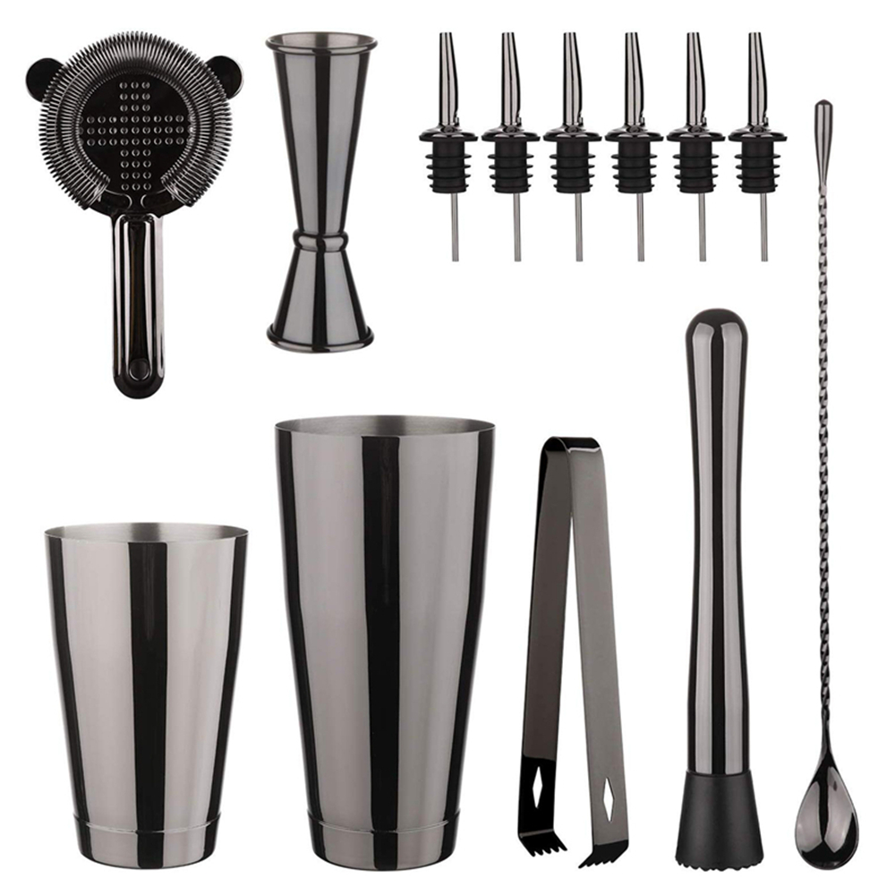 Cocktail Shaker Bar Set: 2 Wei - مراجعة Boston Shaker Set وسعره