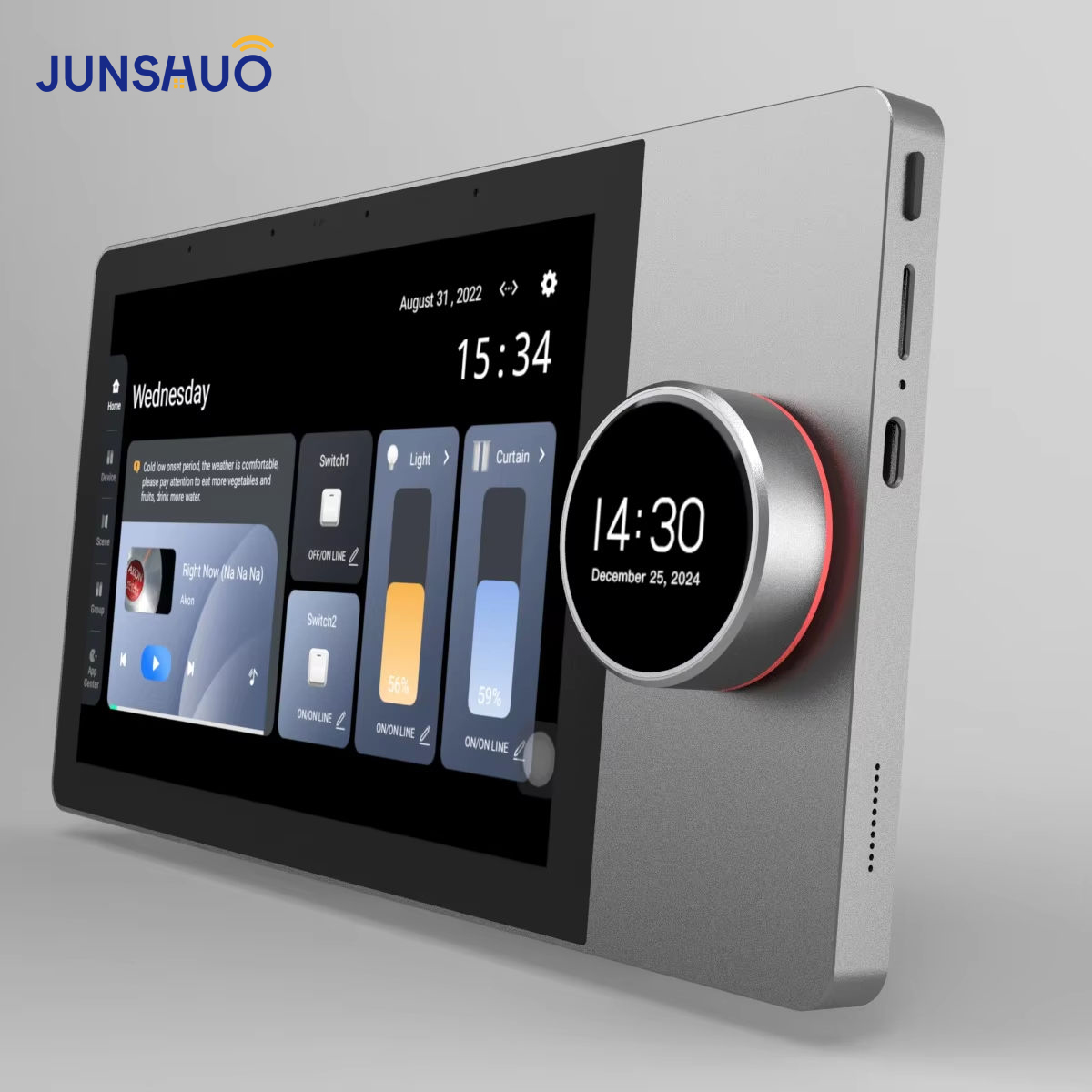 JUNSHUO 2025 Home Automation S - مراجعة Home Bar Android وسعره