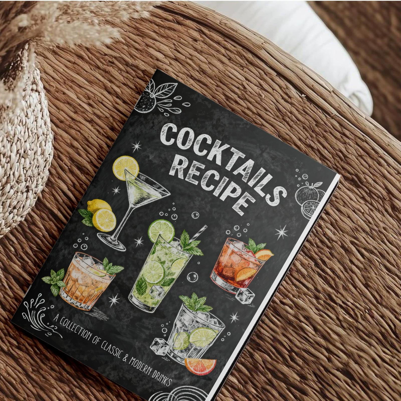 Classic And Modern Cocktails R - مراجعة Cocktail Recipe Book وسعره