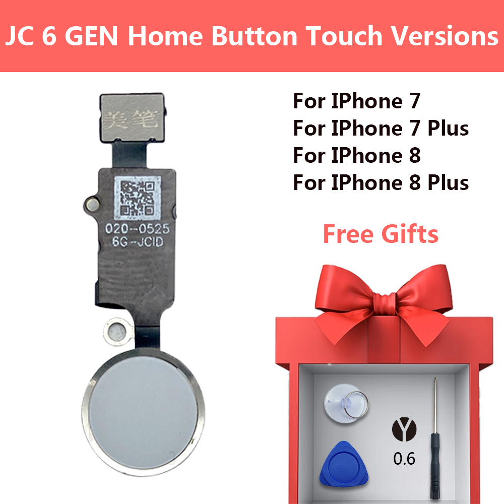 JC 6th 3D Home Button Flex For - مراجعة Home Bar Iphone وسعره