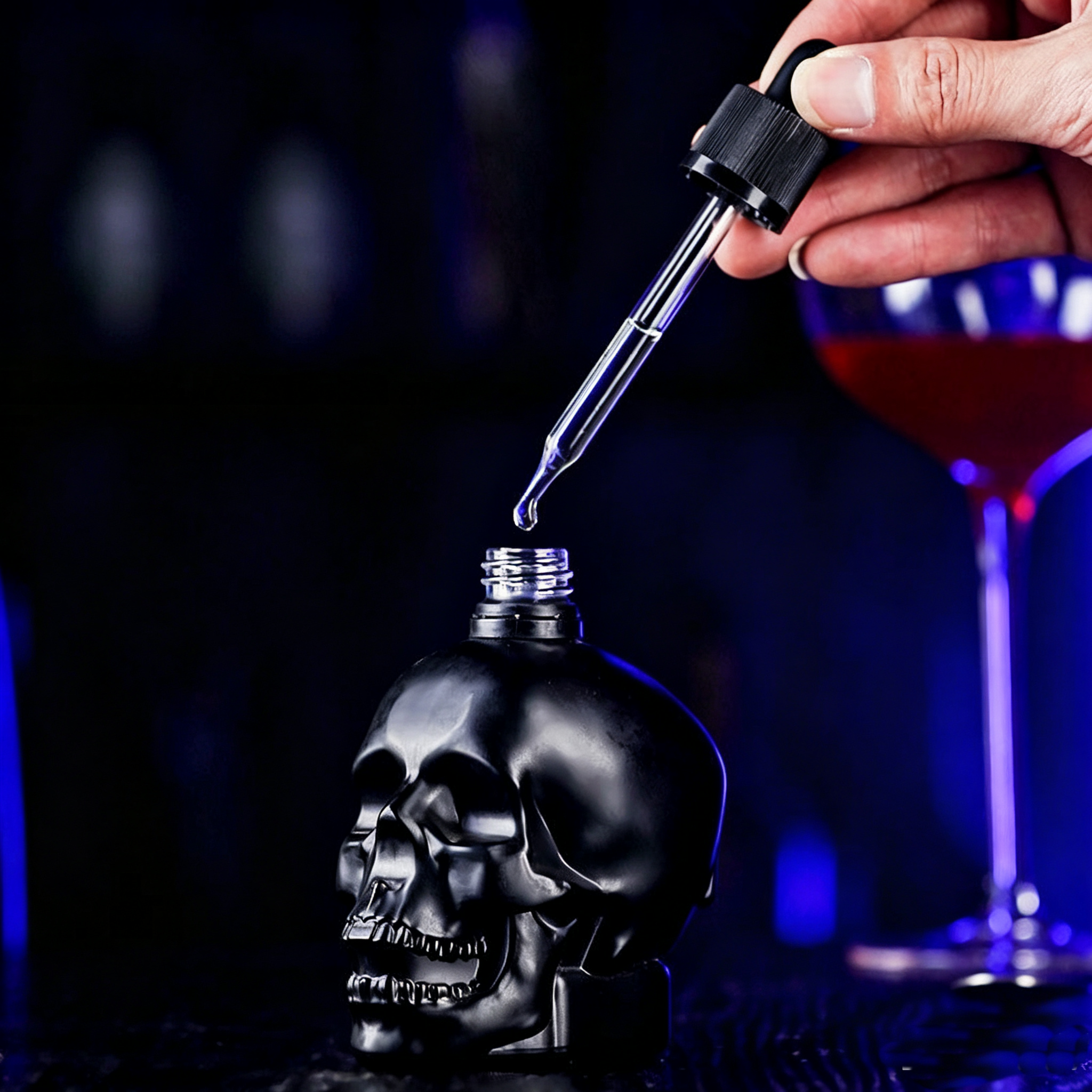 Skull Bittle Bottle Dropper Bo - مراجعة Bitters Bottle Set وسعره