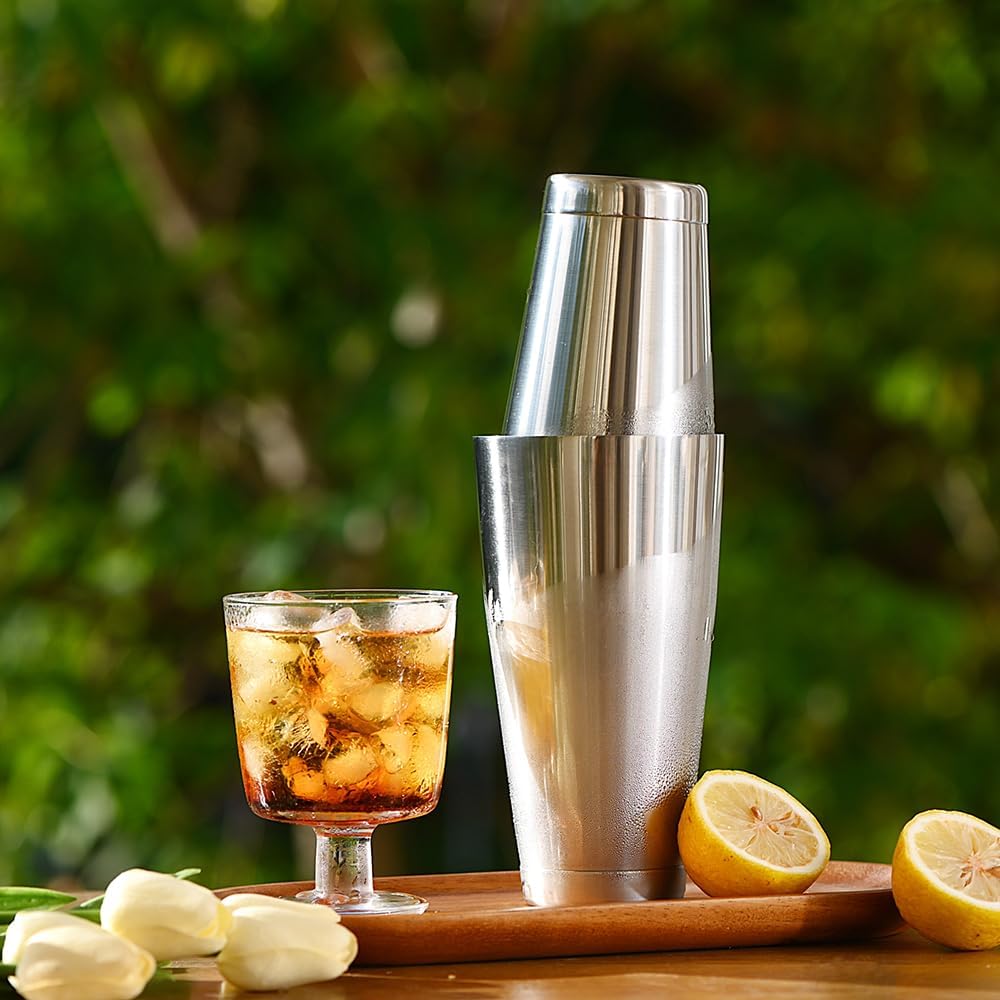 Professional Cocktail Shaker S - مراجعة Boston Shaker Set وسعره