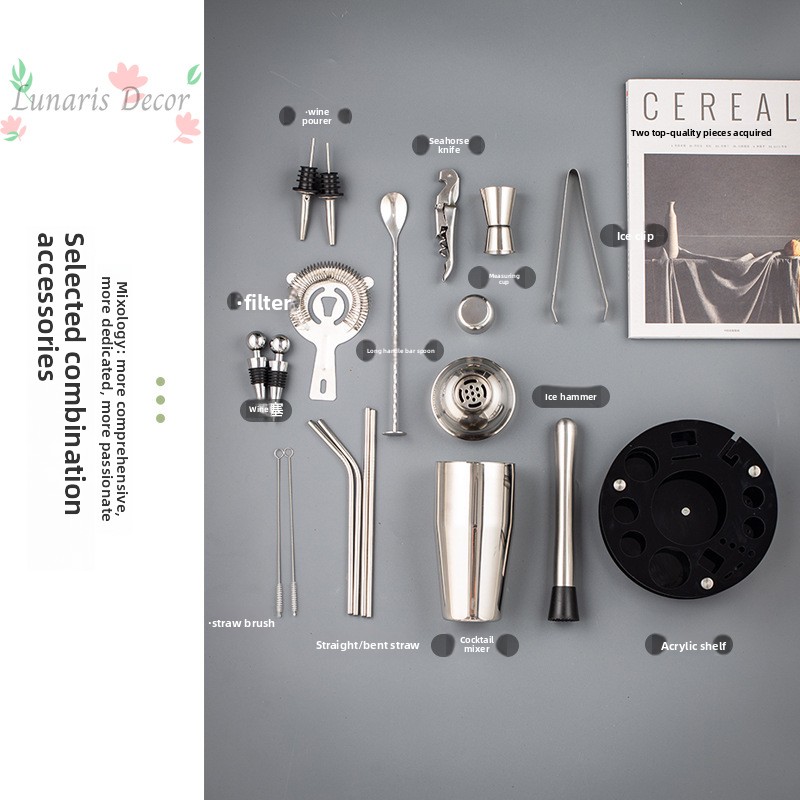 Complete Bartending Tools Kit  - مراجعة Boston Shaker Set وسعره