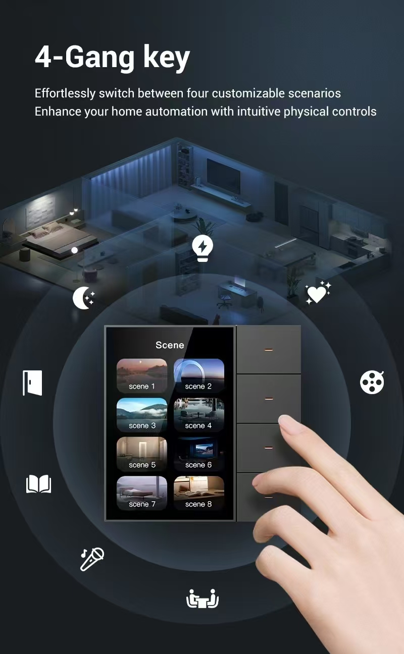 Tuya 3.5inch Smart Home Contro - مراجعة Home Bar Android وسعره