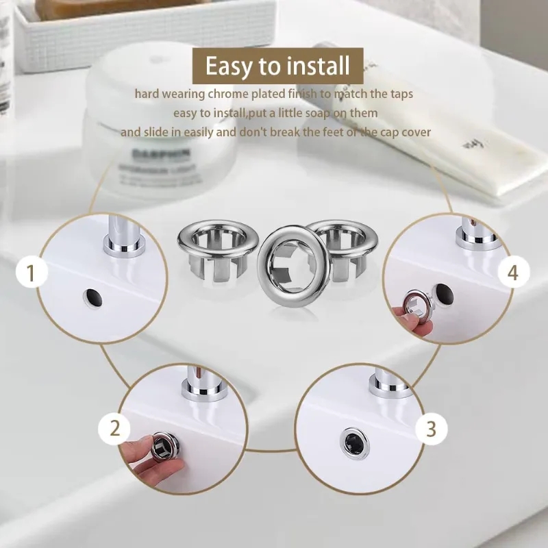 4Pcs Kitchen Bathroom Basin Ci - مراجعة Home Bar Sink وسعره