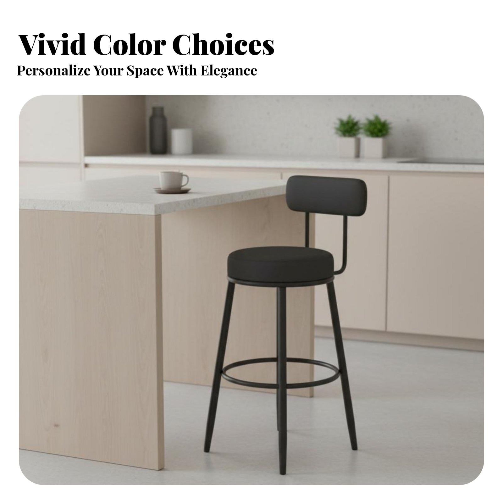 Upholstered Stool with Low Rea - مراجعة Home Bar Seating وسعره