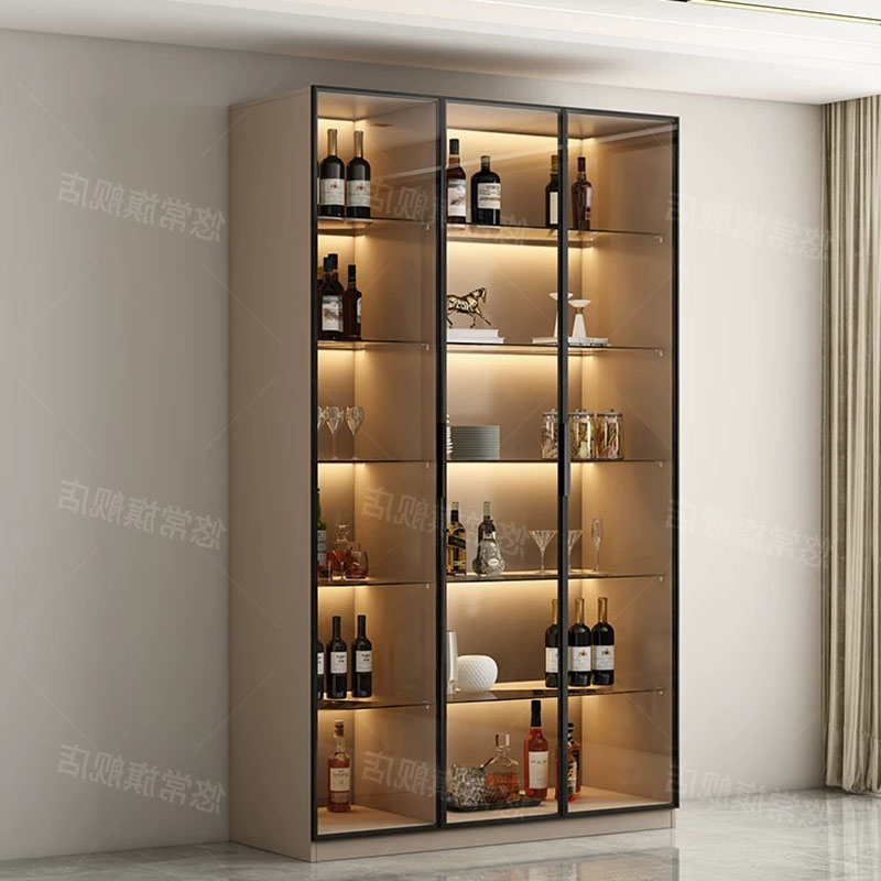 Designer Modern Bar Cabinet Li - مراجعة Home Bar Shelves وسعره