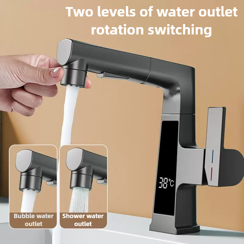 Digital Display Pulling Faucet - مراجعة Home Bar Sink وسعره
