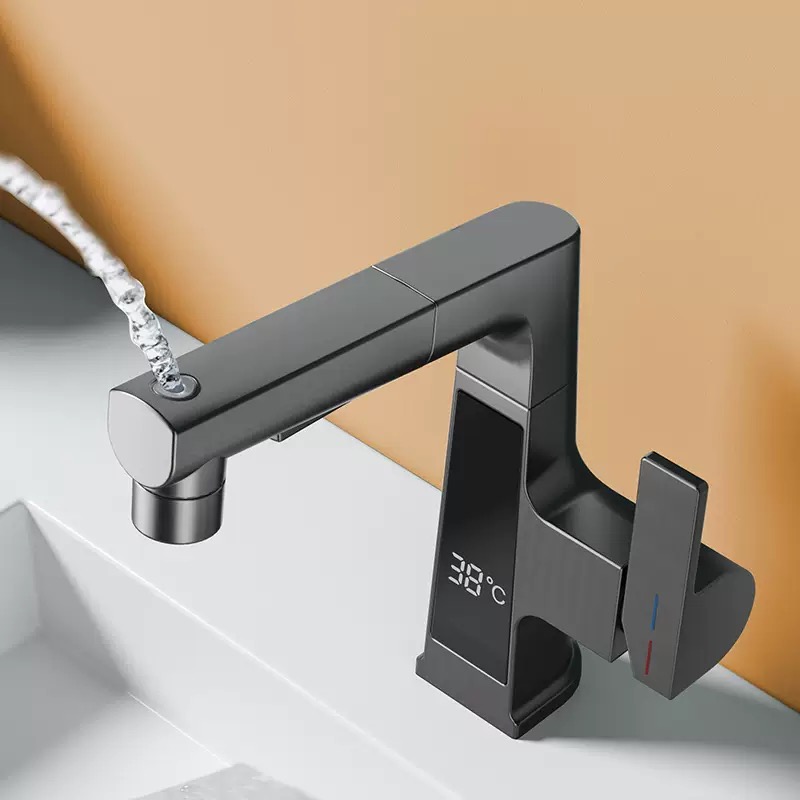Digital Display Pulling Faucet - مراجعة Home Bar Sink وسعره