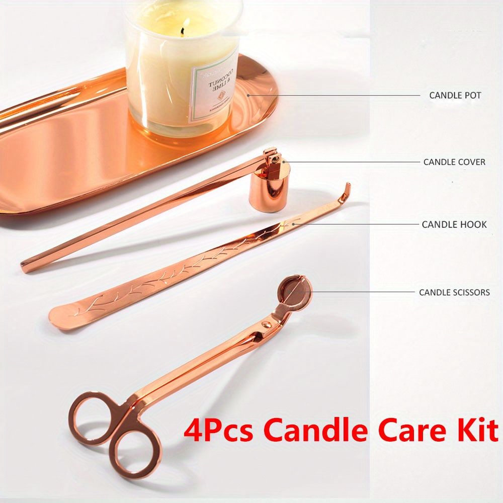4pcs/set Luxury Candle Care Ki - مراجعة Home Barbershop وسعره