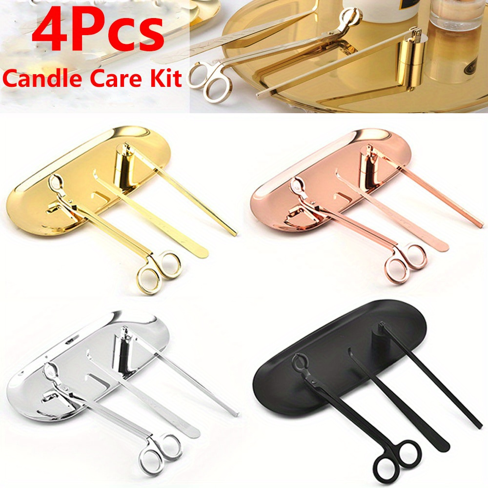 4pcs/set Luxury Candle Care Ki - مراجعة Home Barbershop وسعره