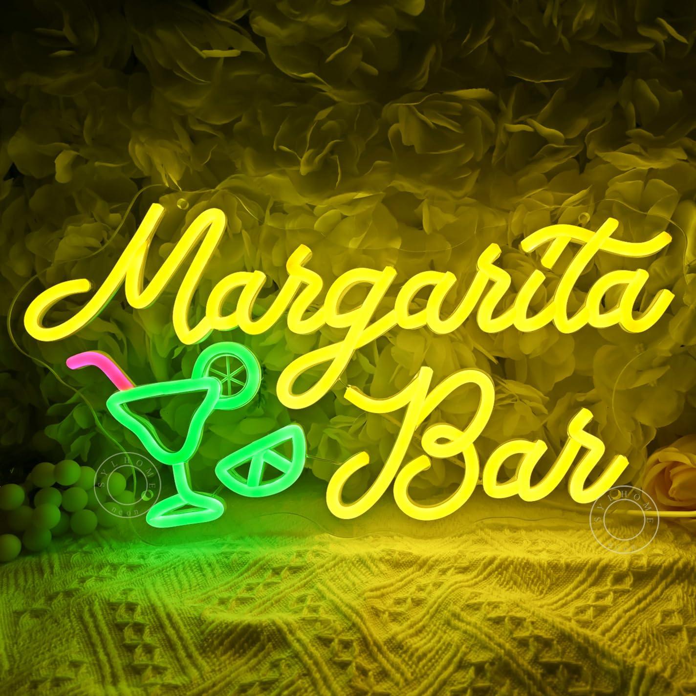 Margarita Bar Neon Sign Dimmab - مراجعة Home Bar Signs وسعره